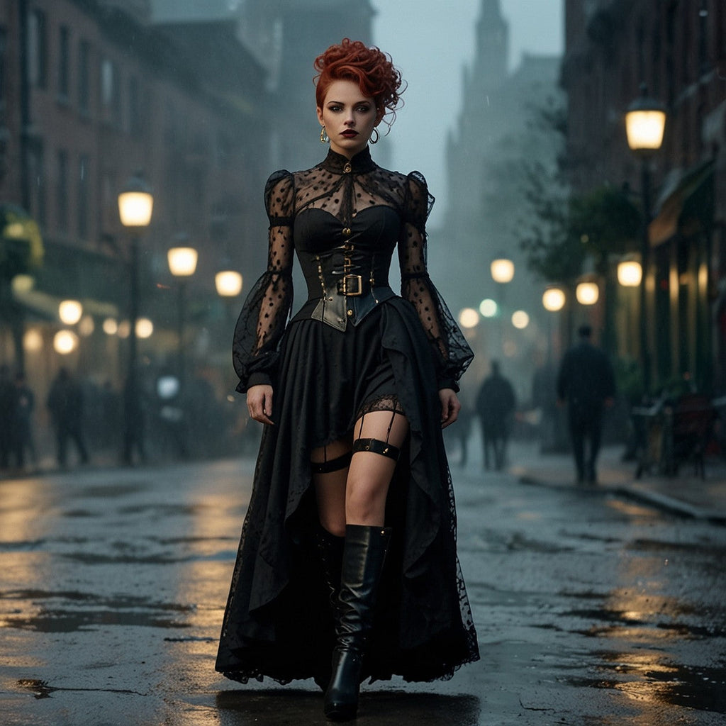 House of Steam Gothic Ssteampunk Dresses 