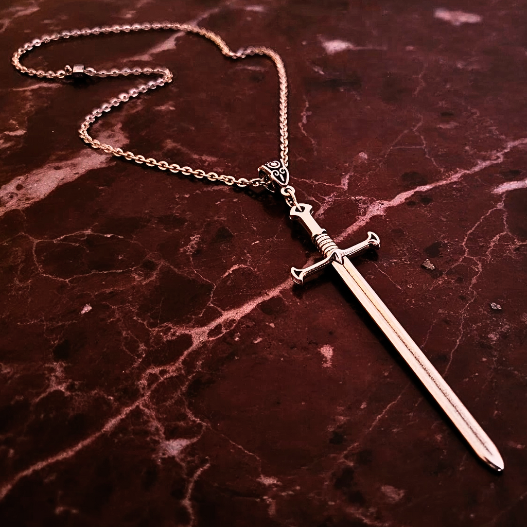 New Gothic Unisex Sword Necklace