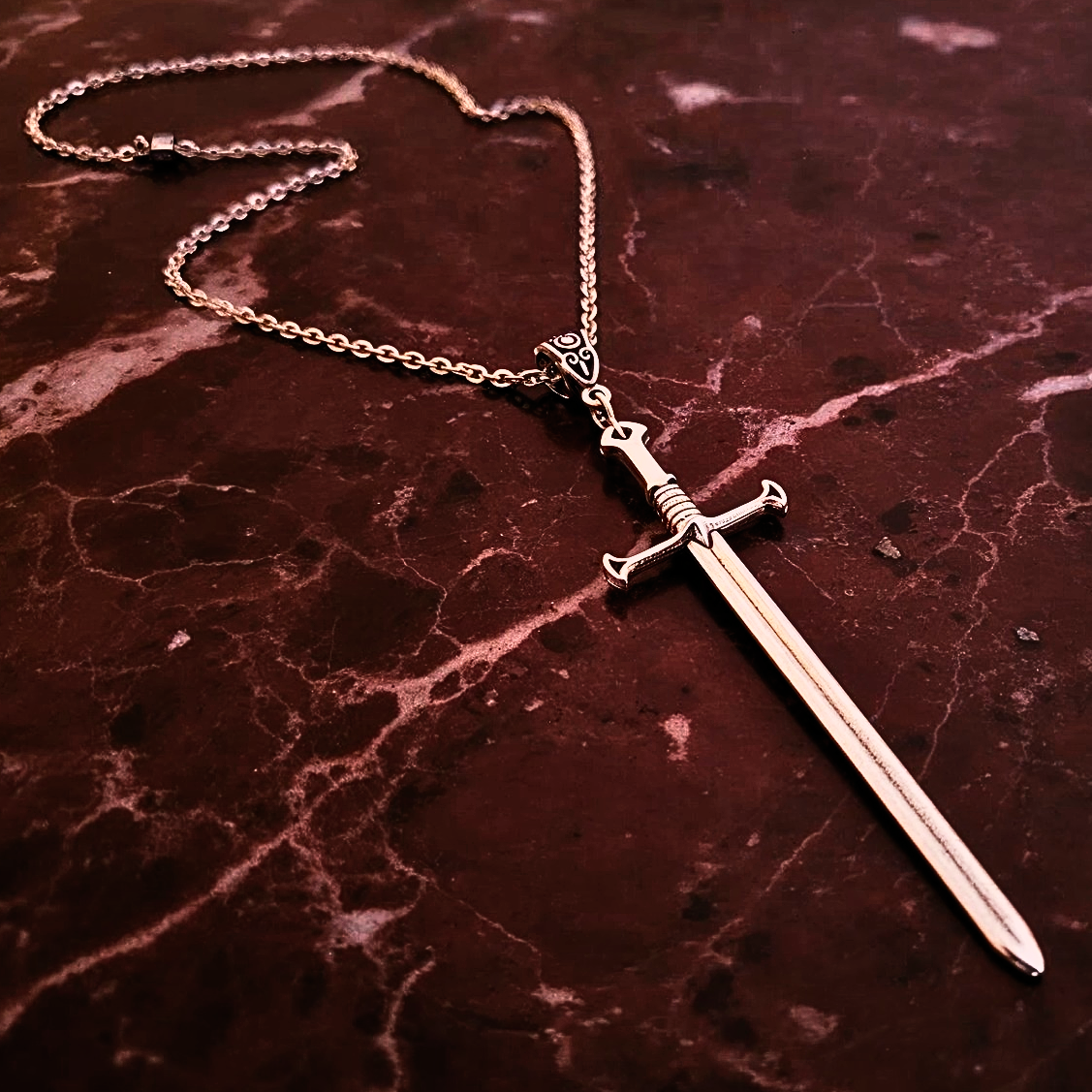 New Gothic Unisex Sword Necklace
