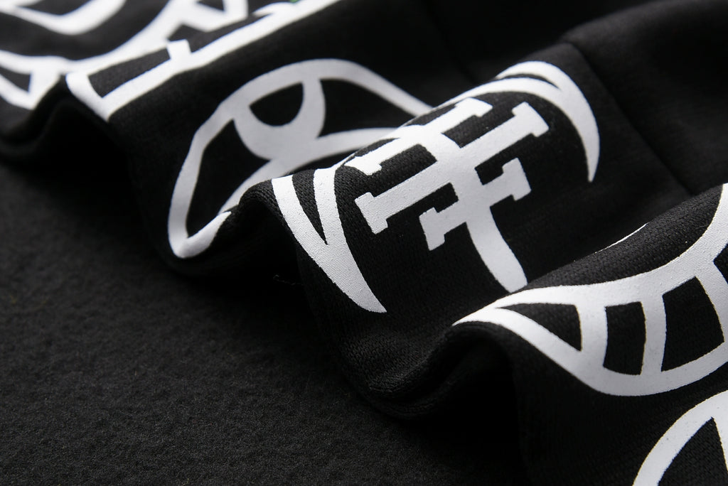 Punk Moon Patterned Long-sleeved Cardigan