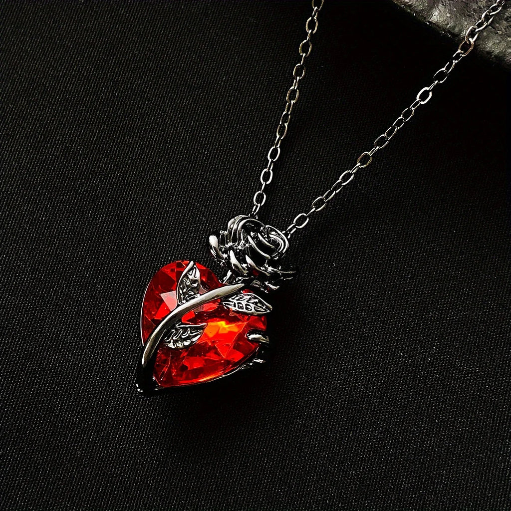 Gothic Neo-Gothic Punk Vintage Heart Pendant