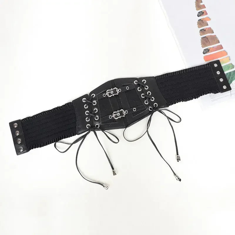 Retro Ladies Corset Belt Gothic Style