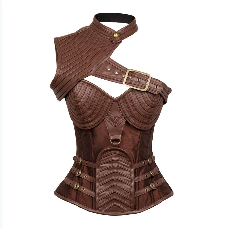 Stylish Steampunk Bustier Corset