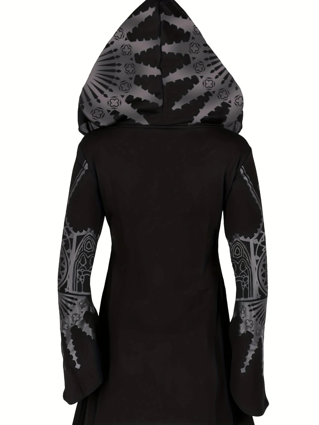 Chic Womens Punky Gothic Hoodie