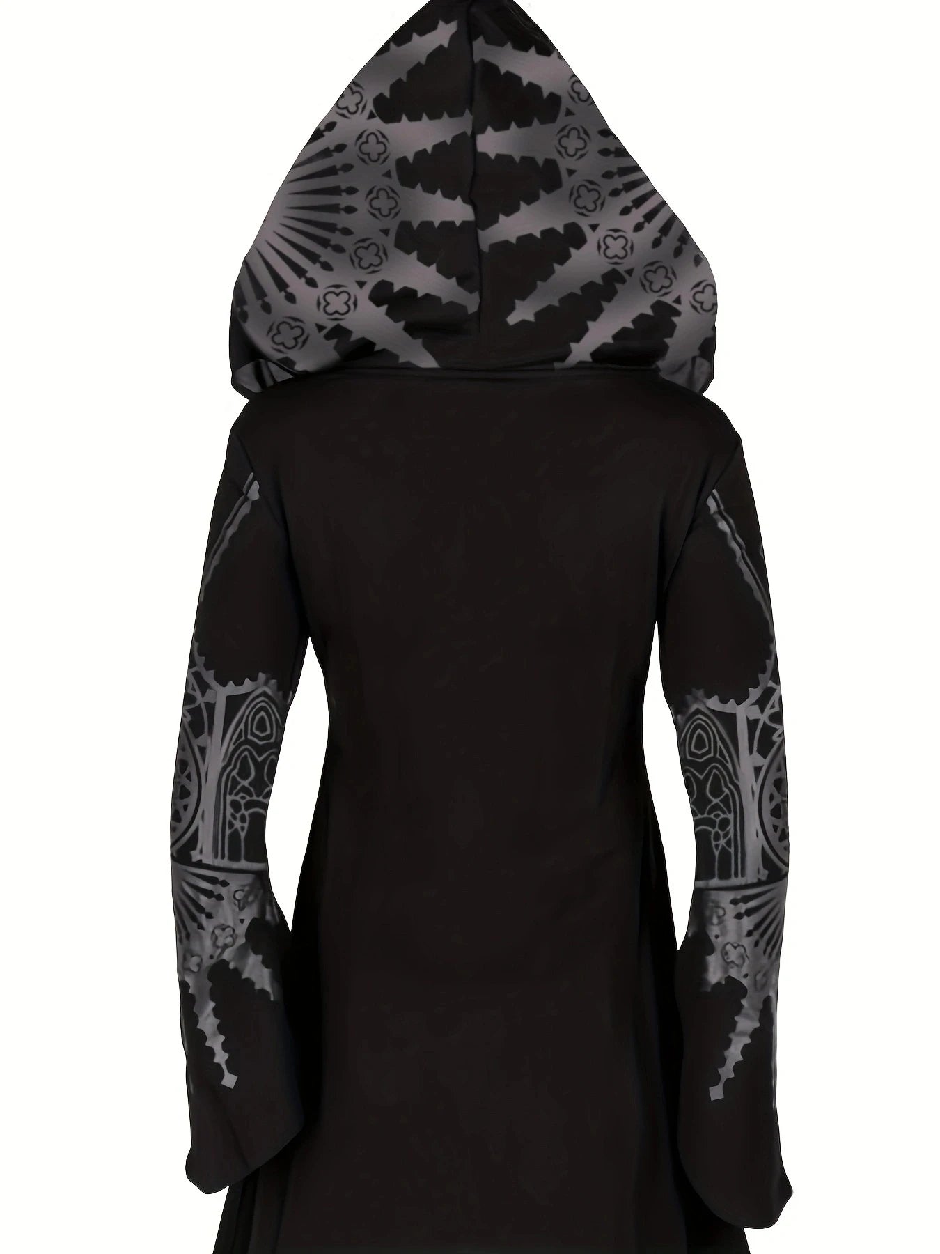 Chic Womens Punky Gothic Hoodie