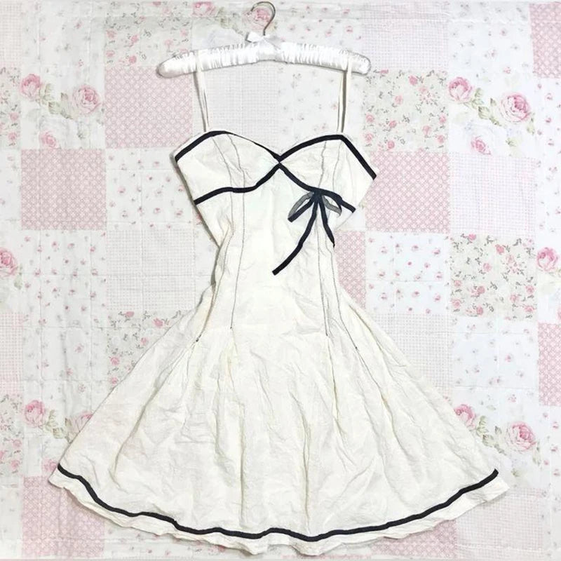 Chic  Lace Steampunk Gothic Mini Dress