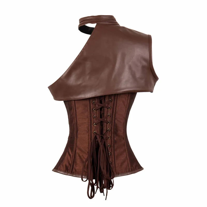 Stylish Steampunk Bustier Corset