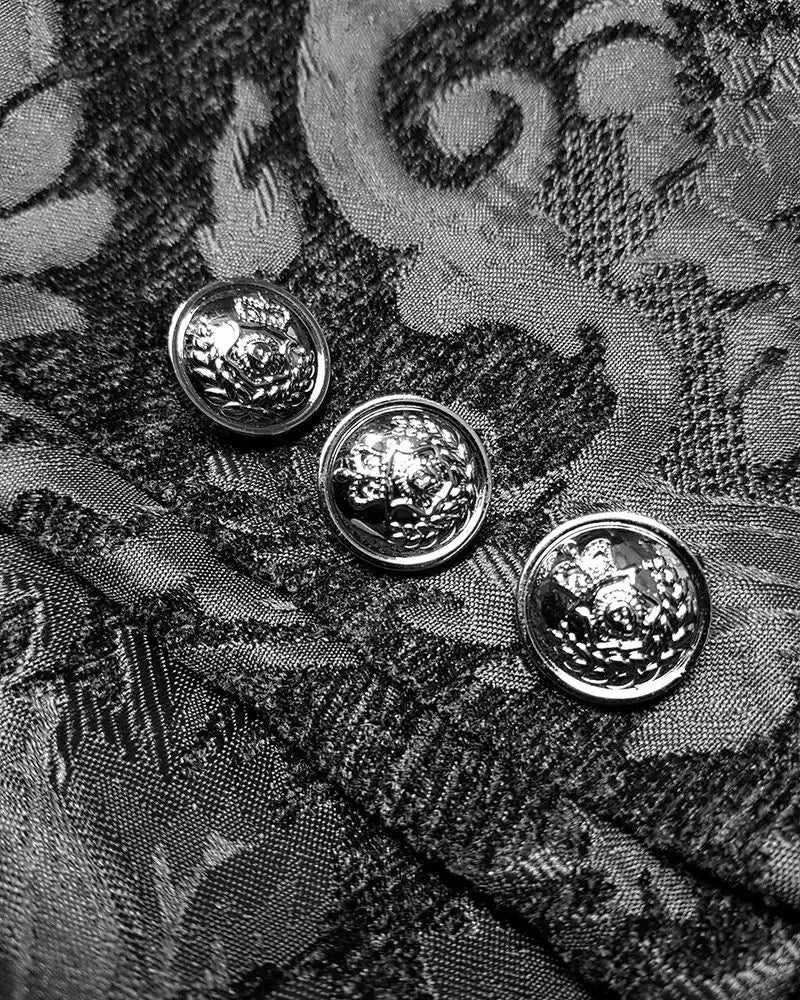 Devil Fashion Mens Gothic Steampunk Jacket