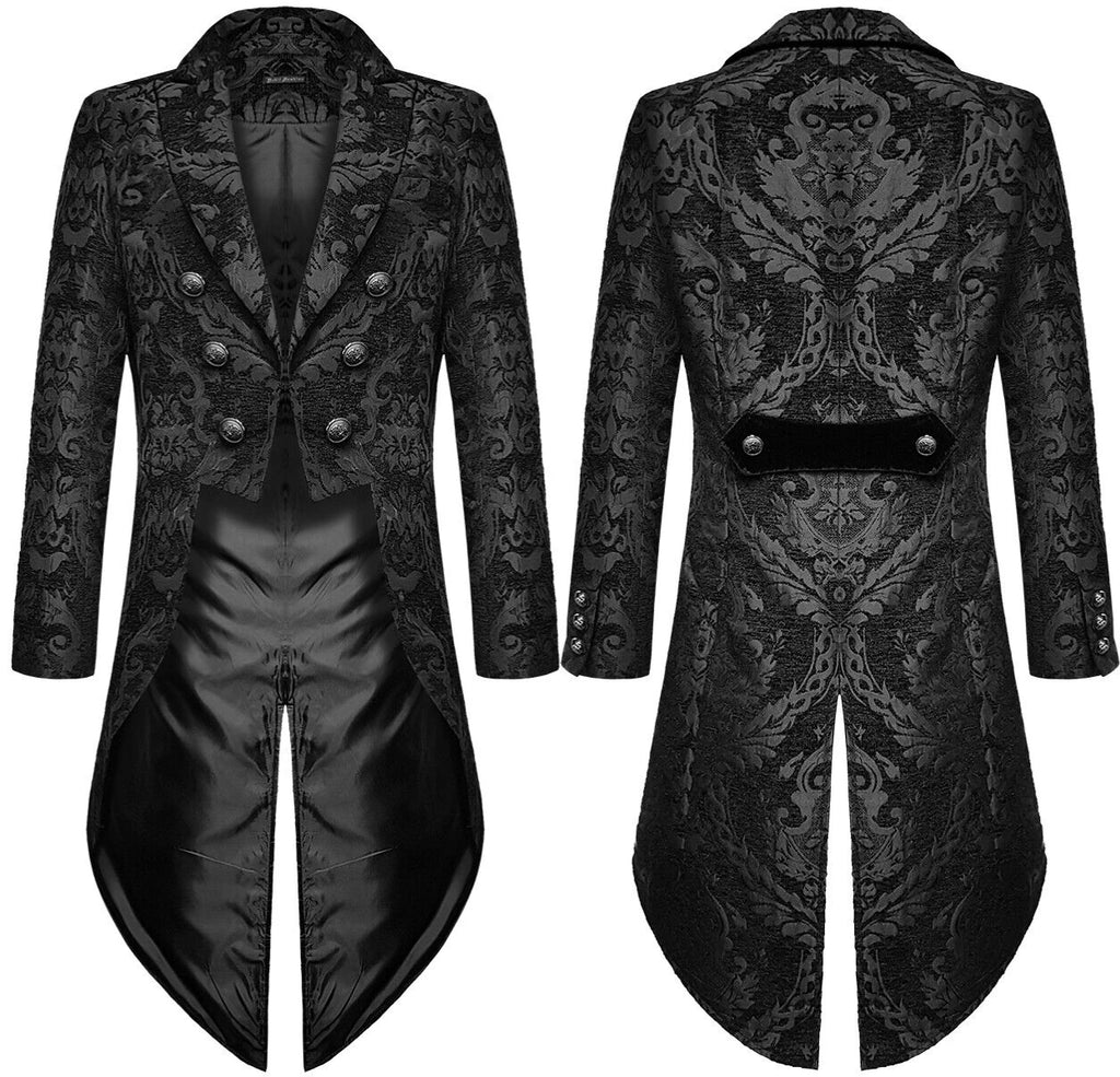 Devil Fashion Mens Gothic Steampunk Jacket