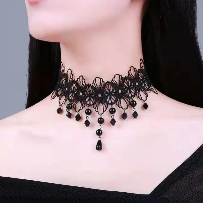 Vintage Choker Lace Necklace for Women