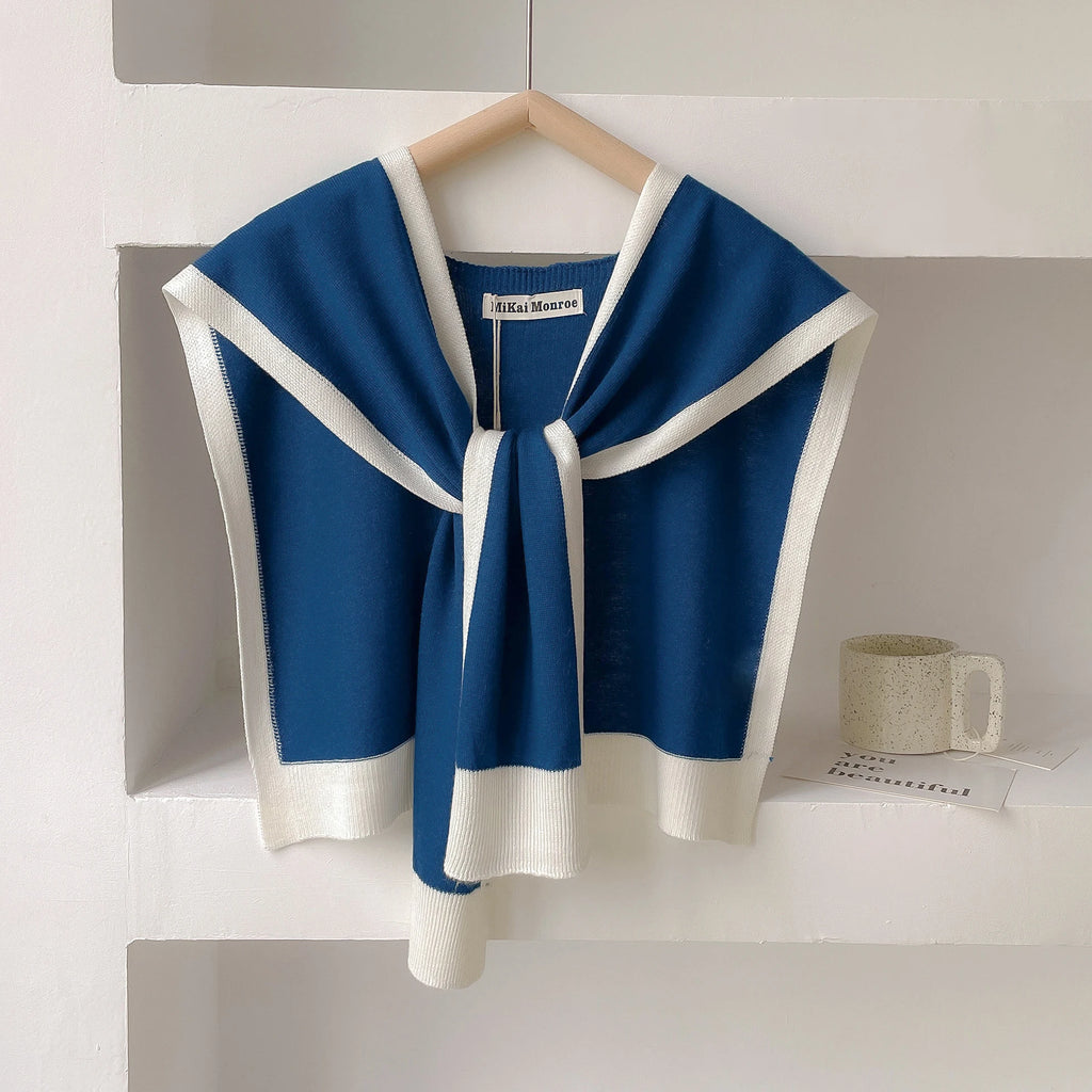 Spring & Autumn Stylish Elegant Knitted Shawl