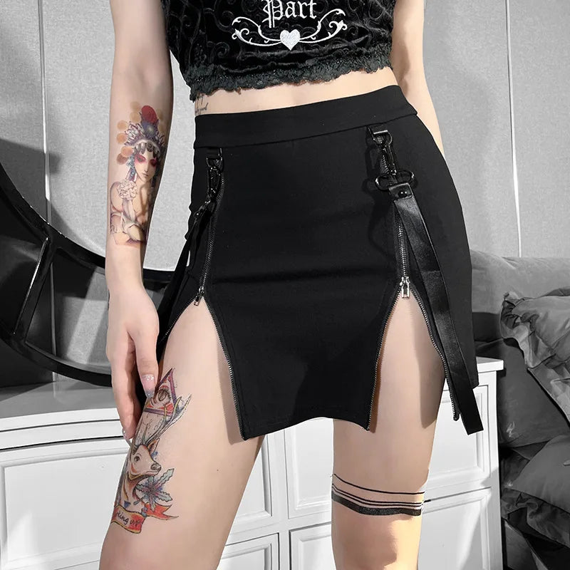 Gothic Neo-Gothic Punk Vintage Skirt Goth