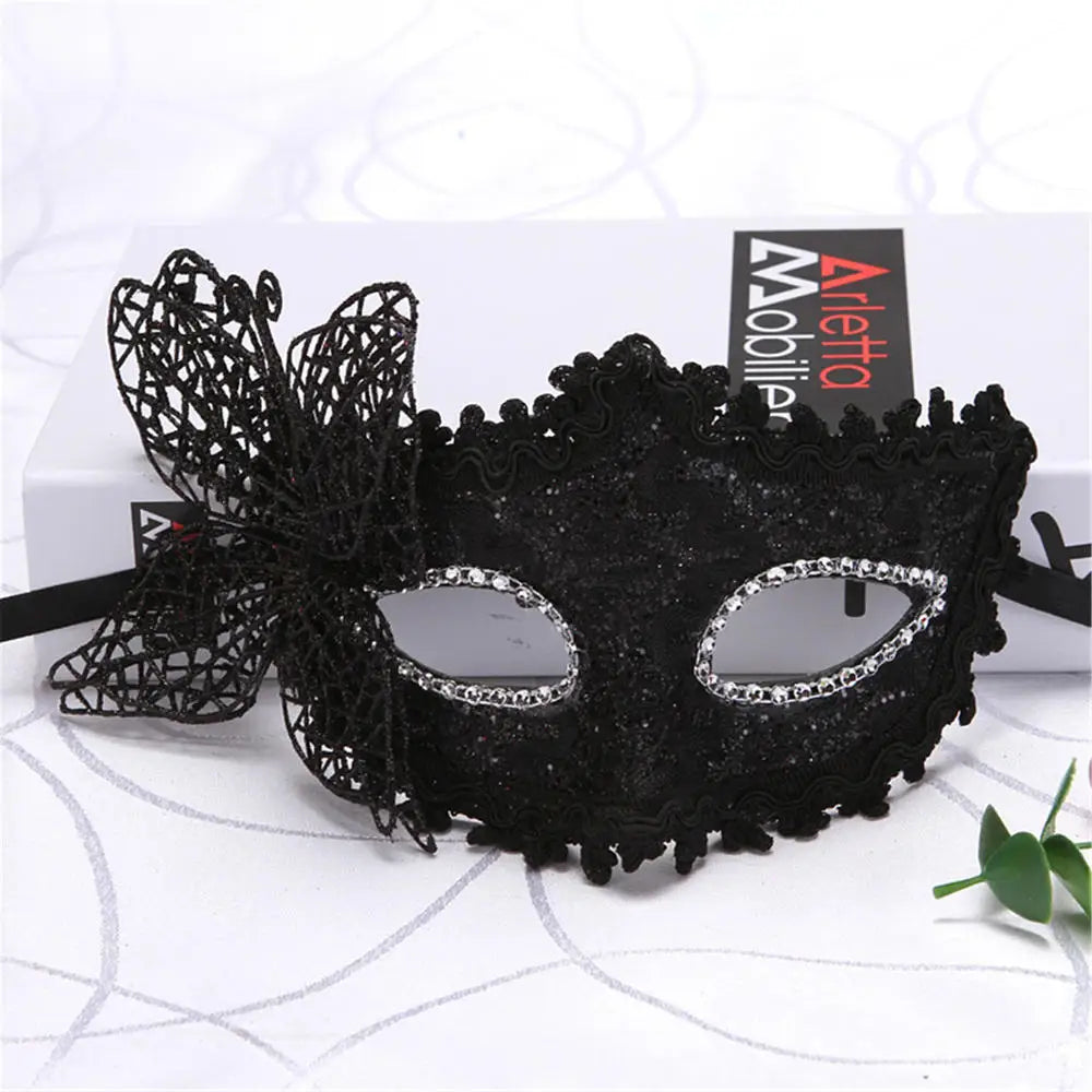 Sexy Cosplay Lace Cat Mask for Women