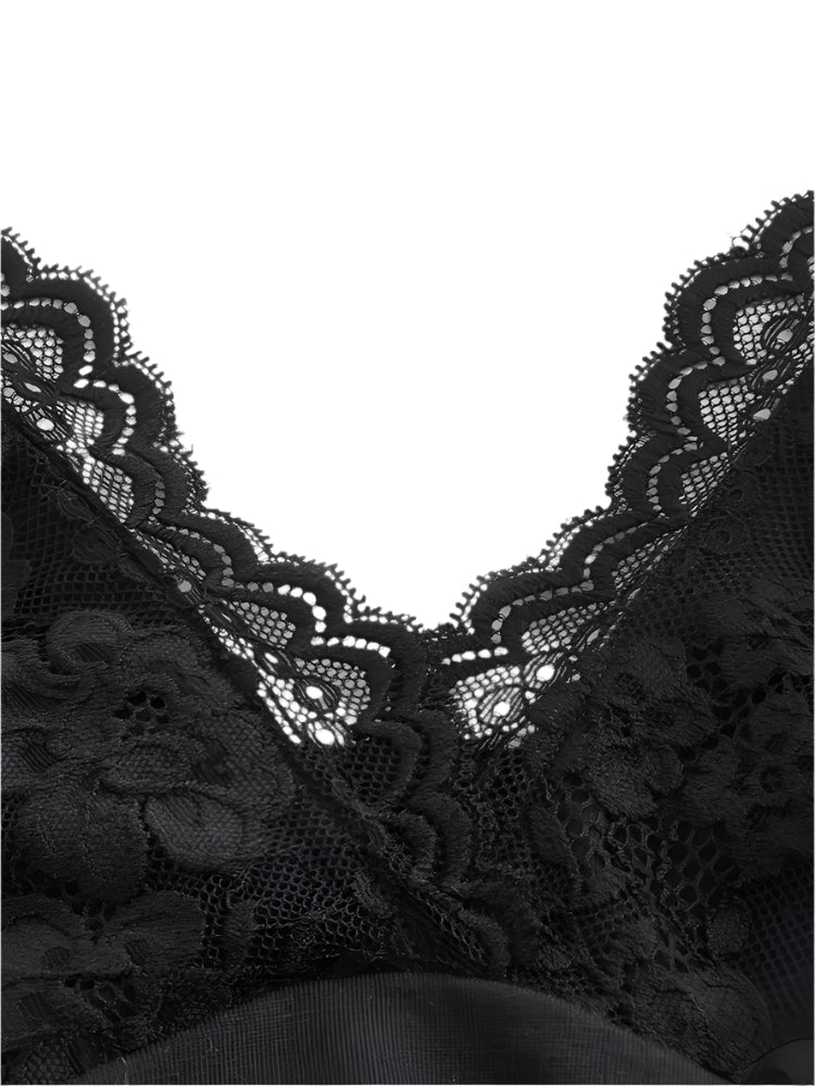 Lace V-neck Tank Top Women