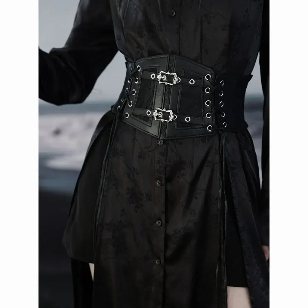 Retro Ladies Corset Belt Gothic Style
