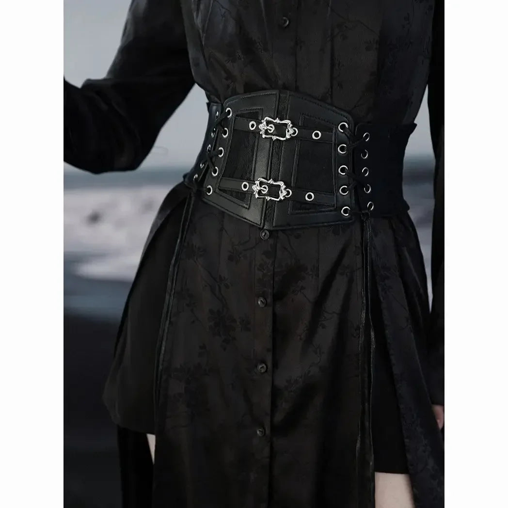 Retro Ladies Corset Belt Gothic Style