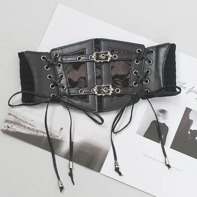 Retro Ladies Corset Belt Gothic Style