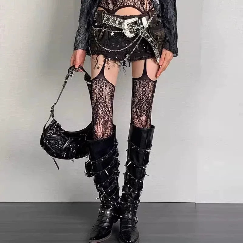 Vintage Steampunk Gothic Pantyhose