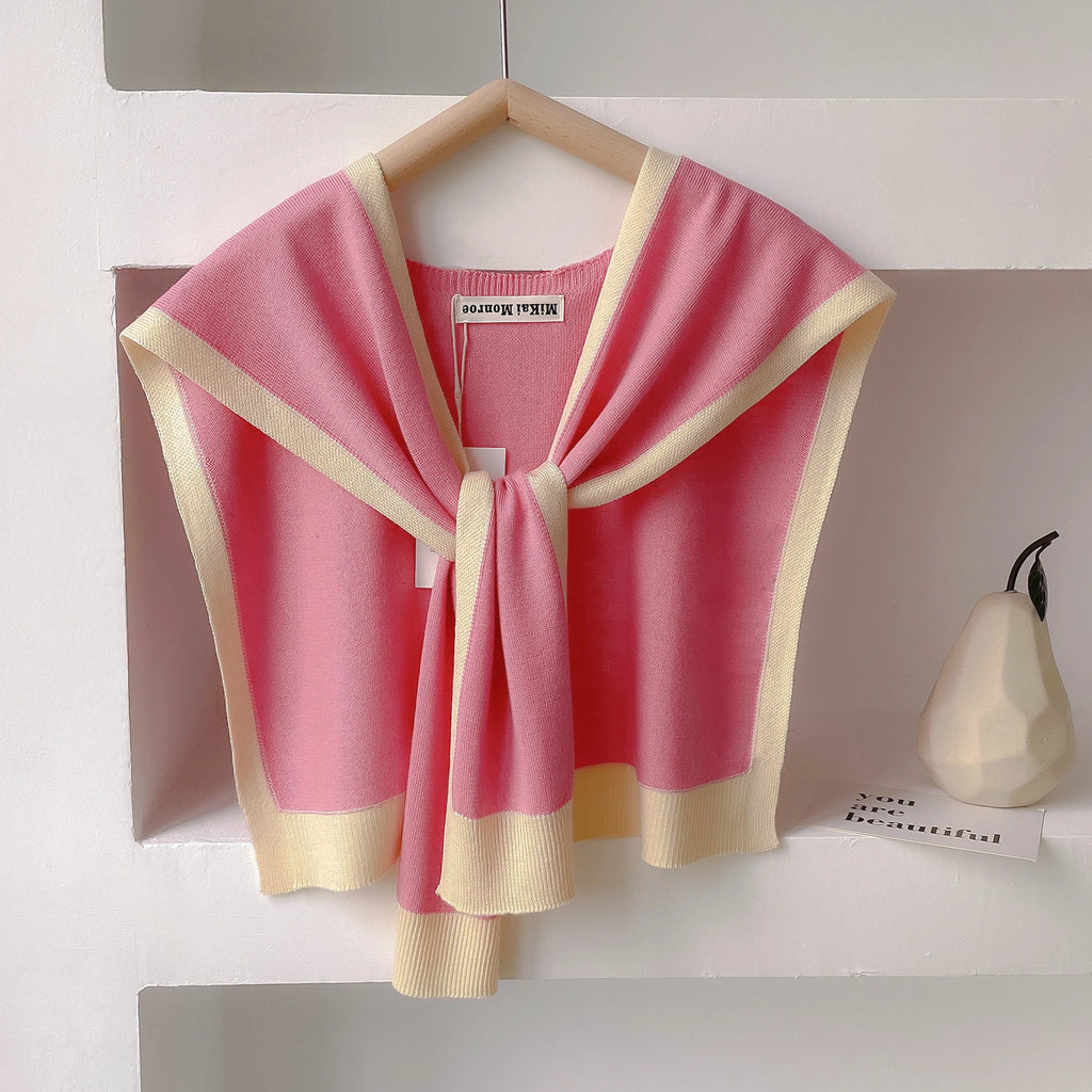 Spring & Autumn Stylish Elegant Knitted Shawl