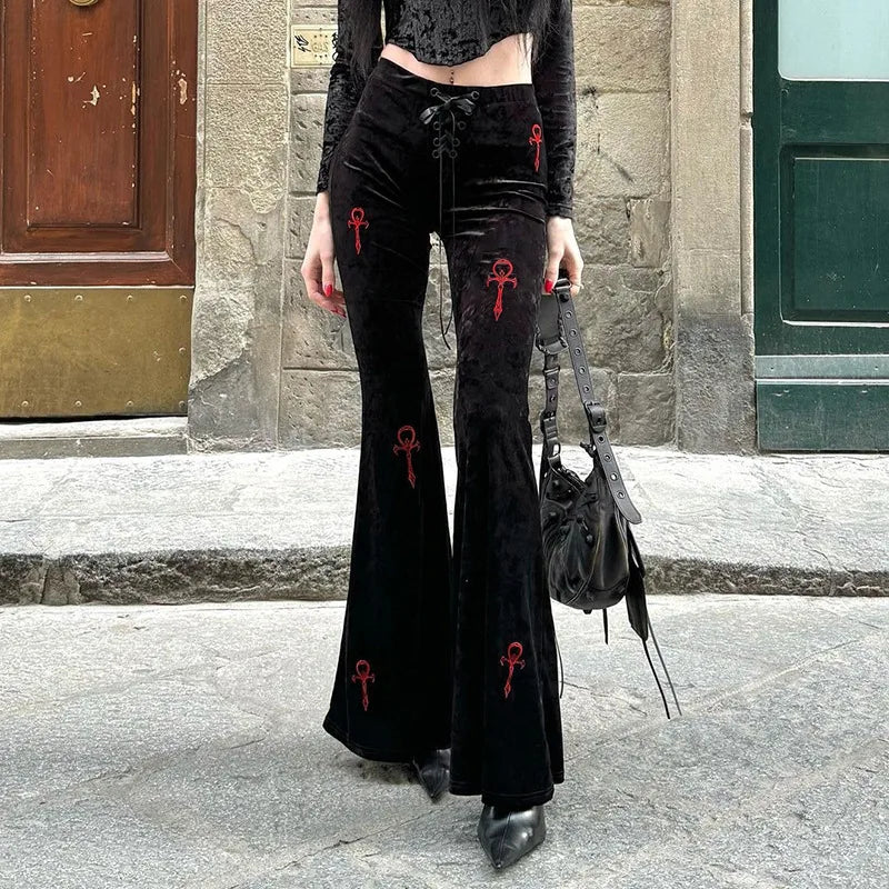 Gothic Neo-Gothic Punk Vintage Pants Trousers