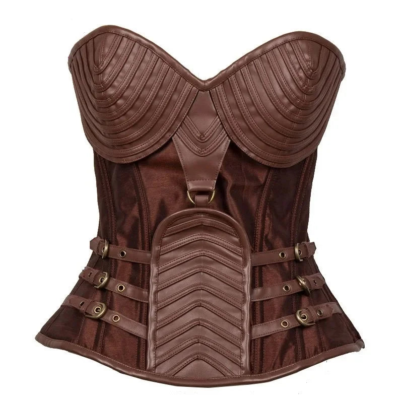 Stylish Steampunk Bustier Corset