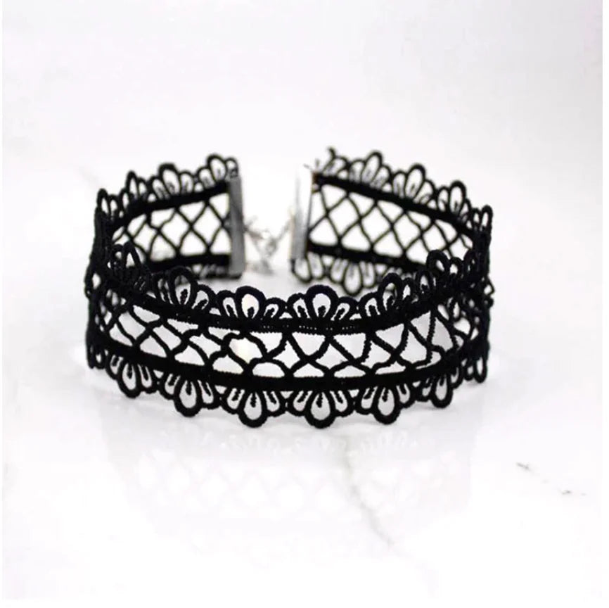 Vintage Choker Lace Necklace for Women