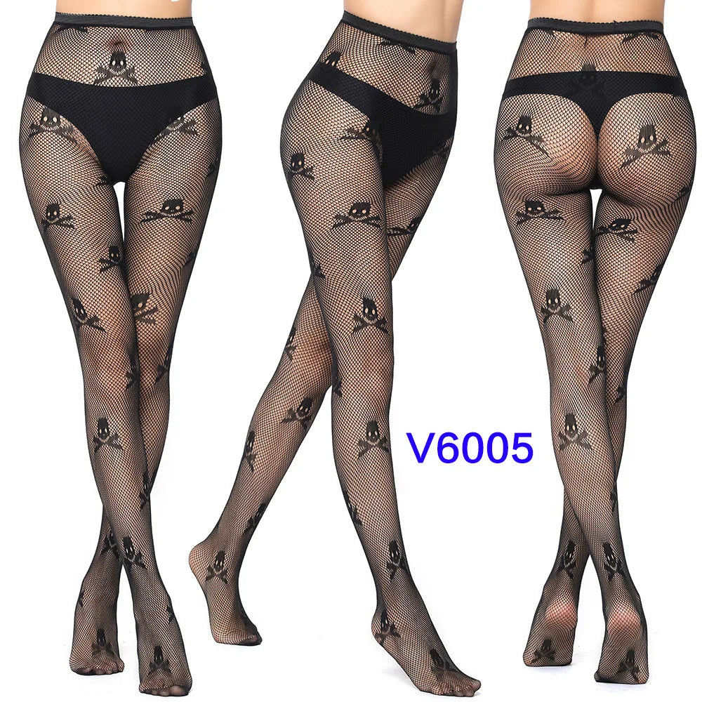 Gothic Neo-Gothic Punk Vintage Stocking