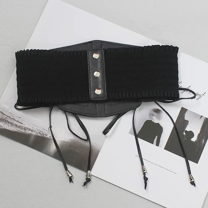 Retro Ladies Corset Belt Gothic Style