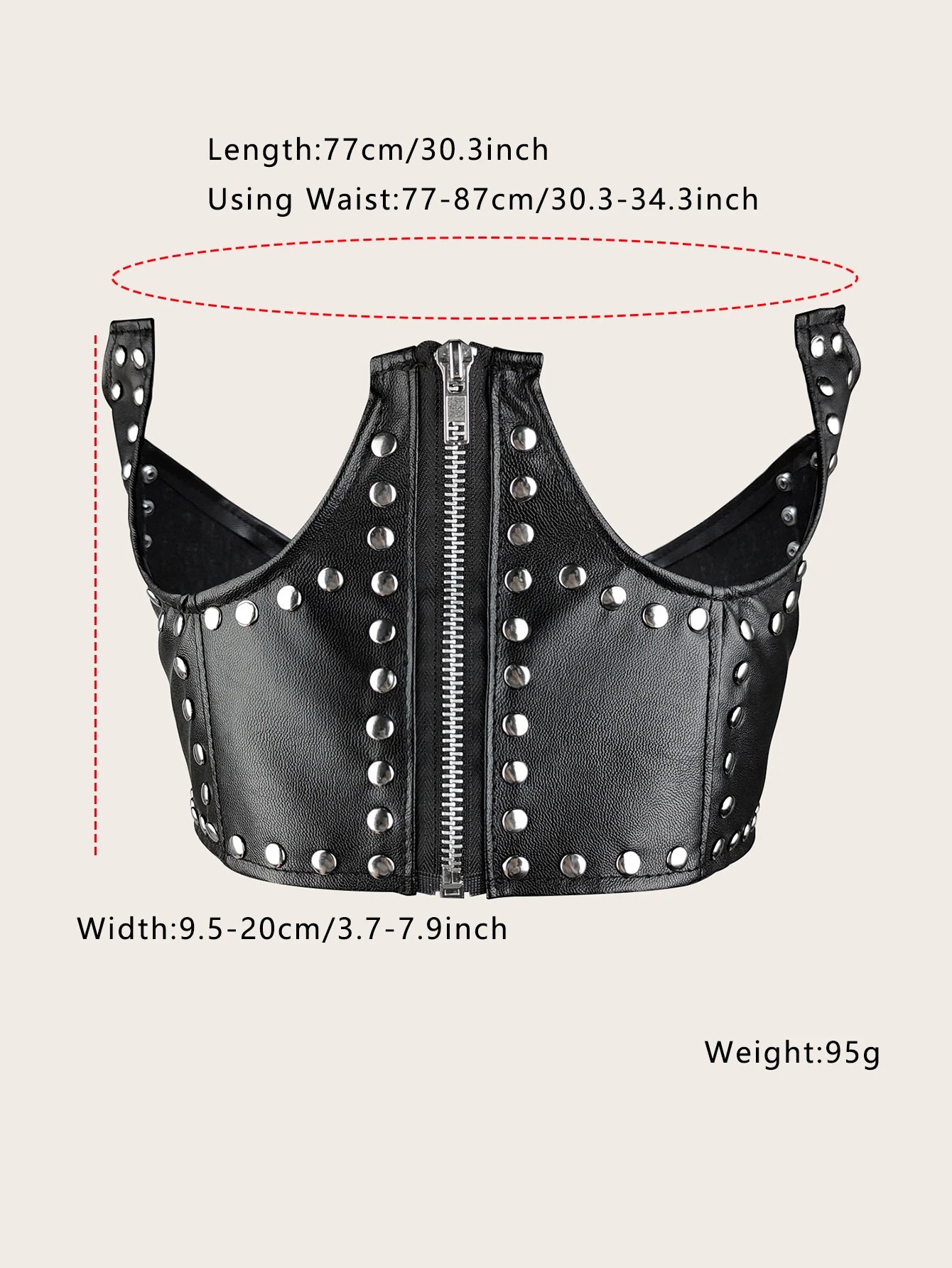 Punk style Corset Belt