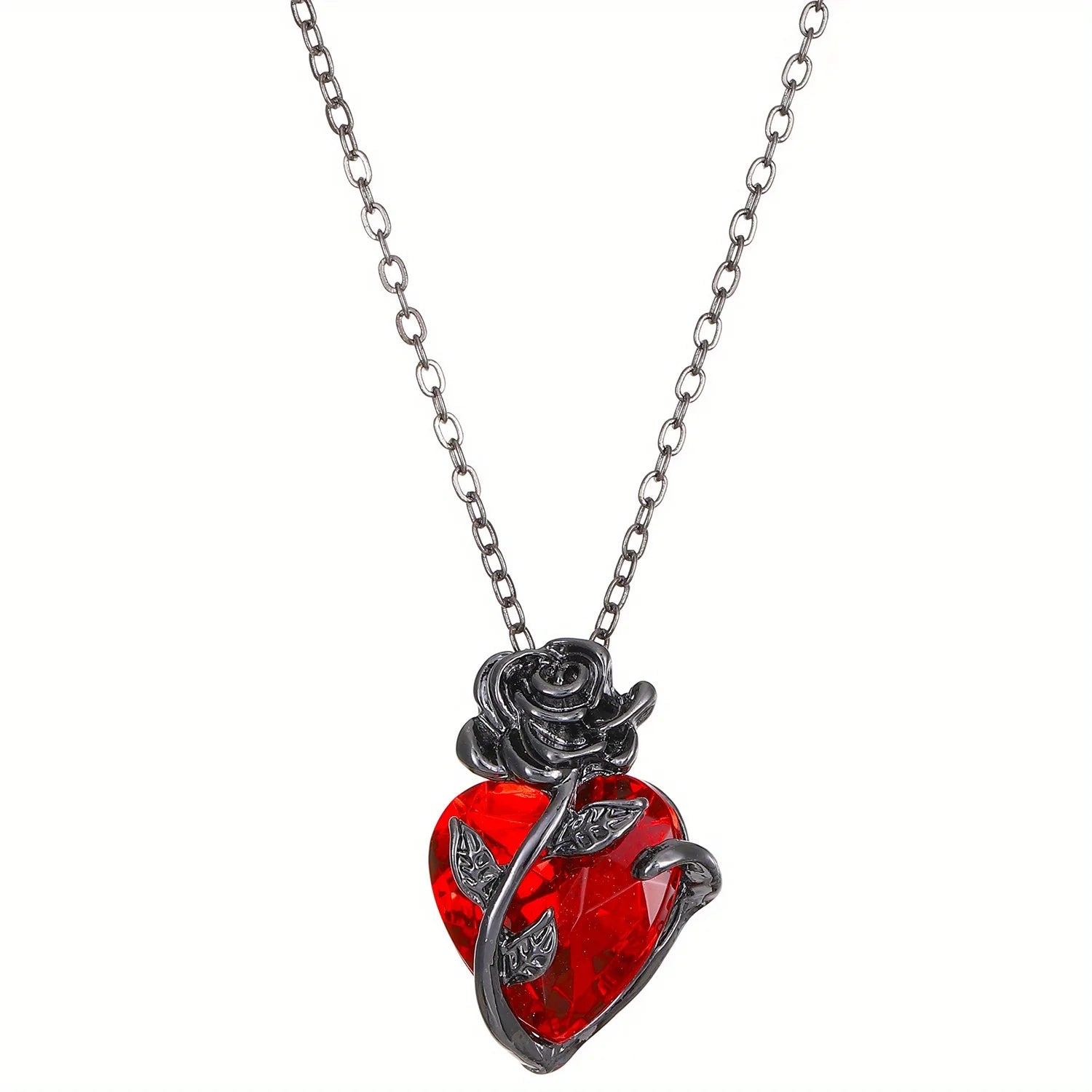 Gothic Neo-Gothic Punk Vintage Heart Pendant
