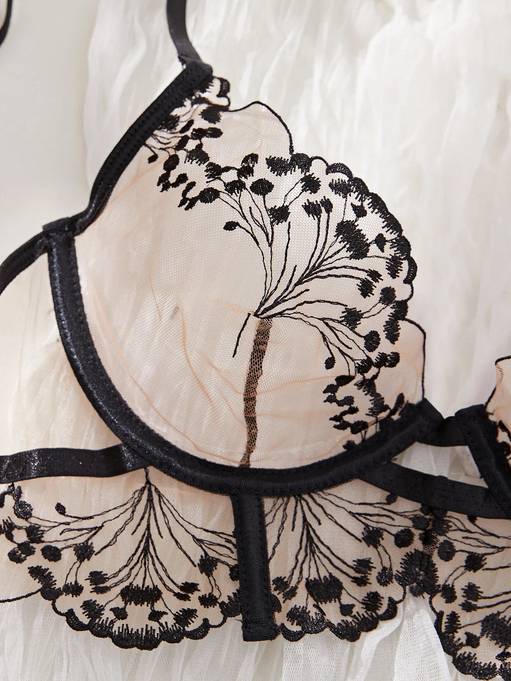 Romantic Floral Sexy Underwear Set