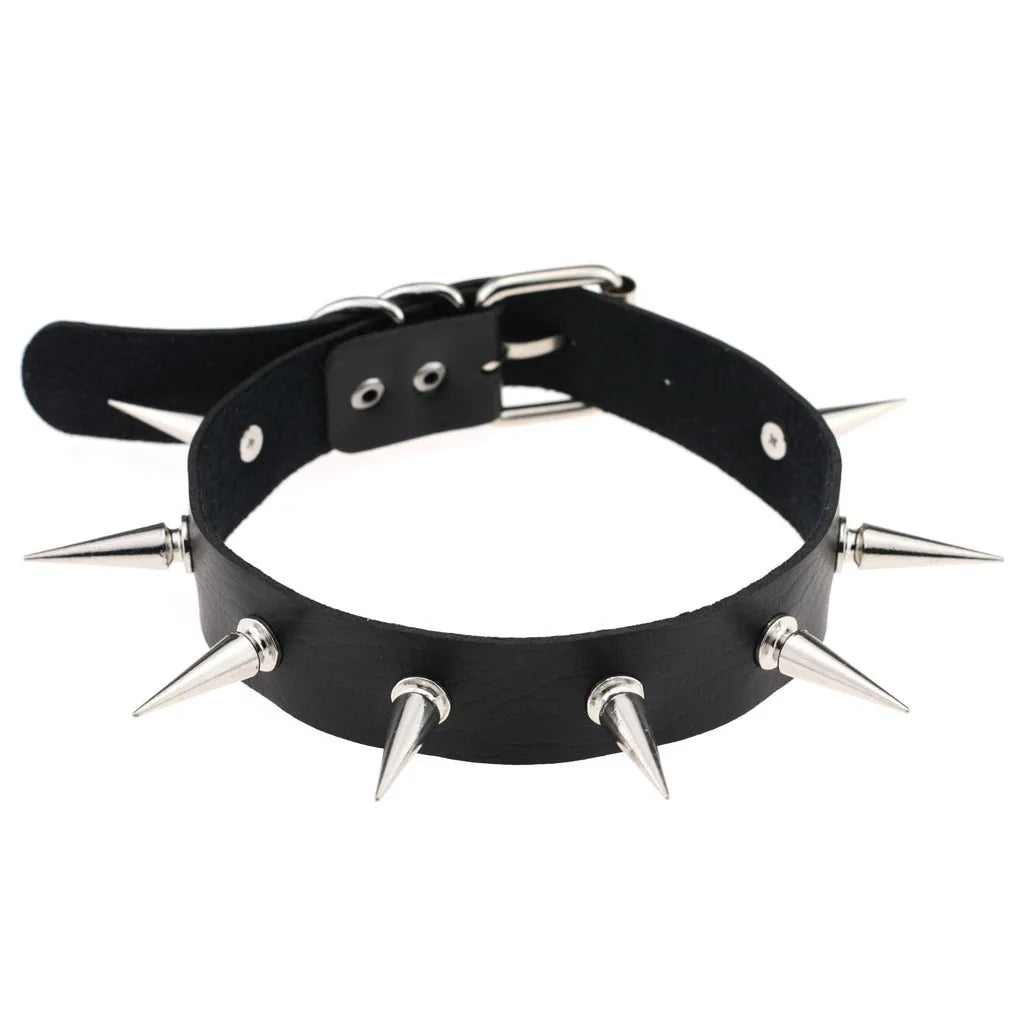 1Pc Punk Rock Cosplay Gothic Necklace