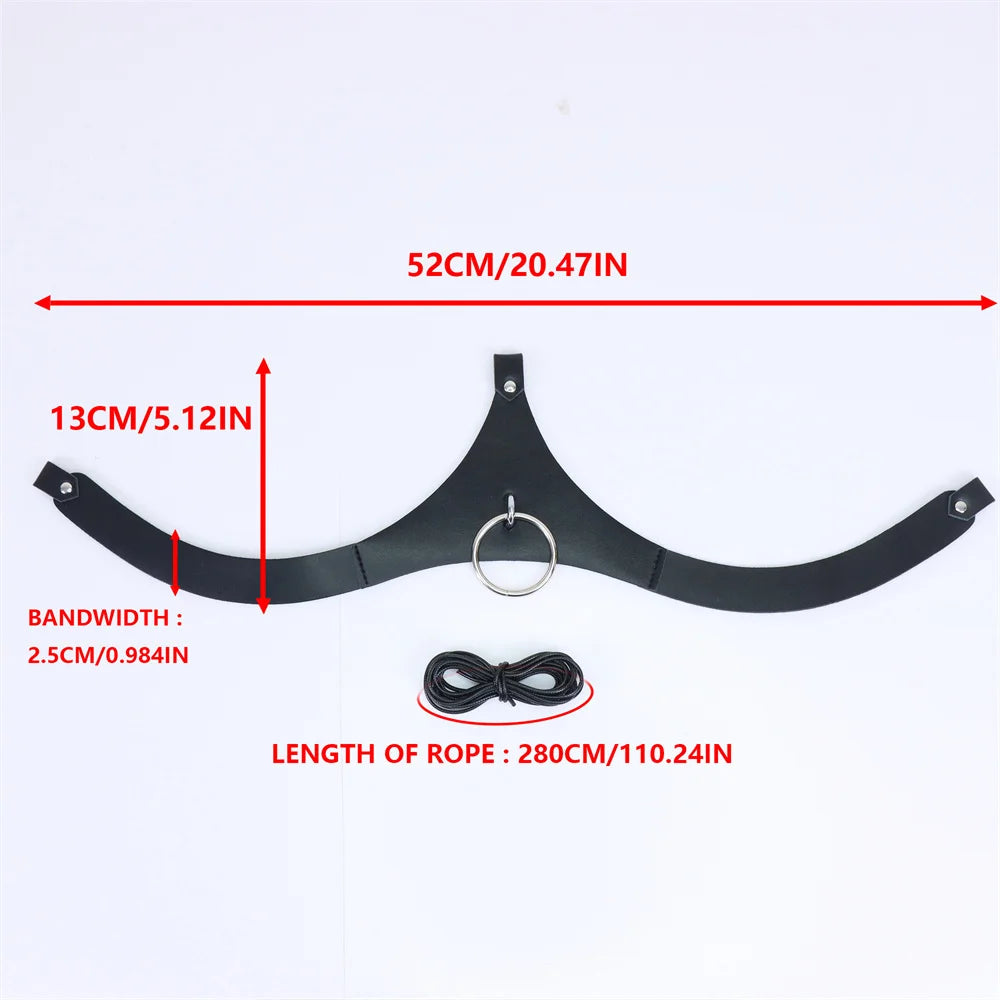 PU Leather Punk Belt - Great Nightclub Accessory