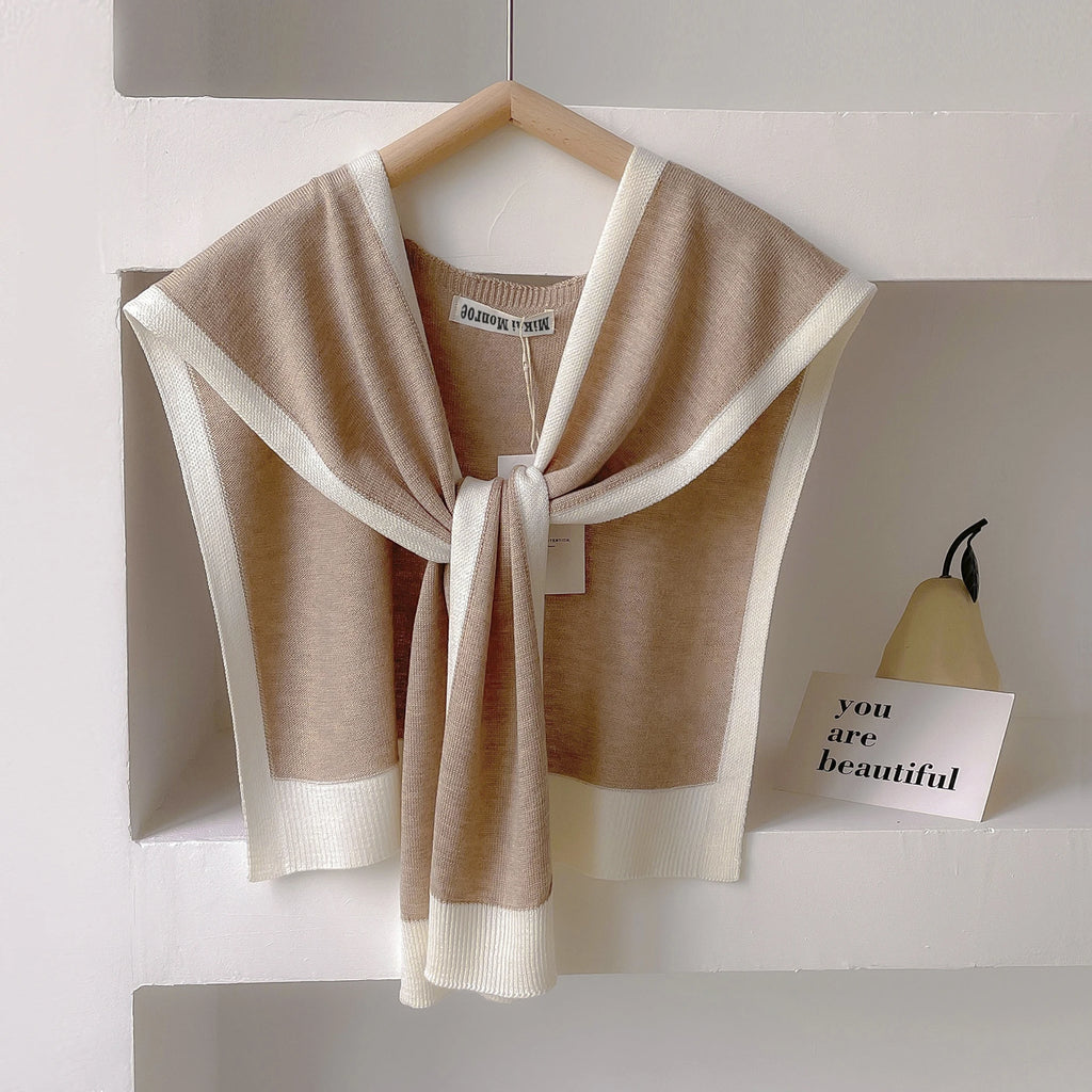 Spring & Autumn Stylish Elegant Knitted Shawl