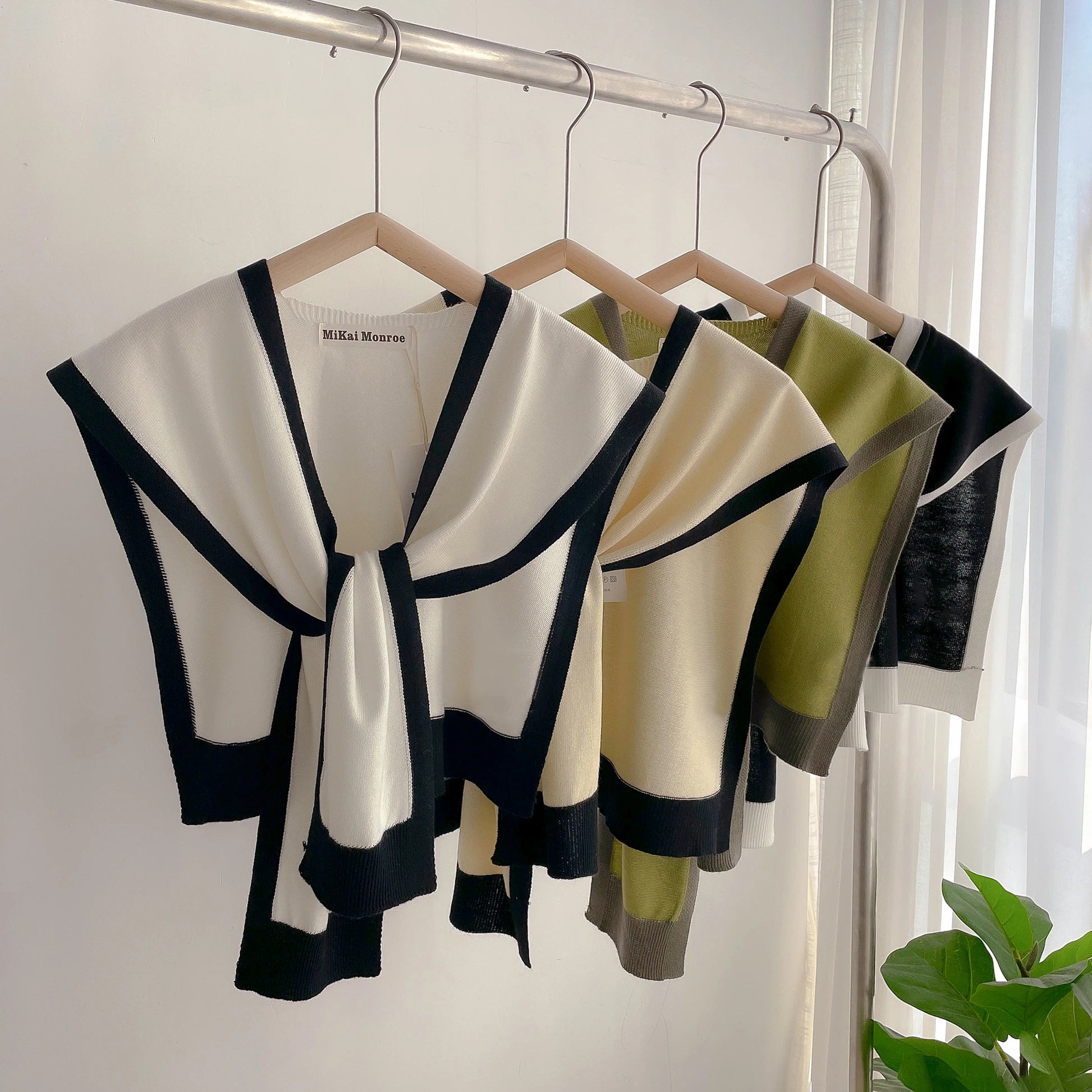 Spring & Autumn Stylish Elegant Knitted Shawl