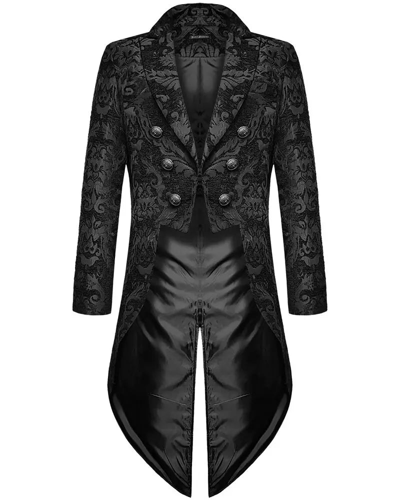 Devil Fashion Mens Gothic Steampunk Jacket