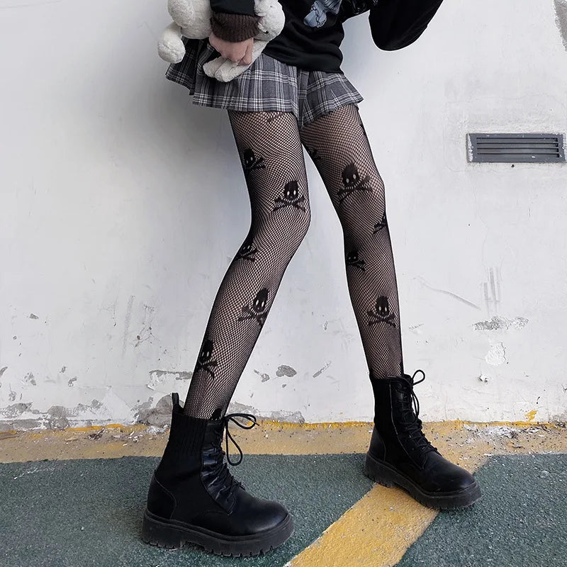 Gothic Neo-Gothic Punk Vintage Stocking