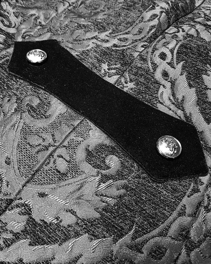 Devil Fashion Mens Gothic Steampunk Jacket