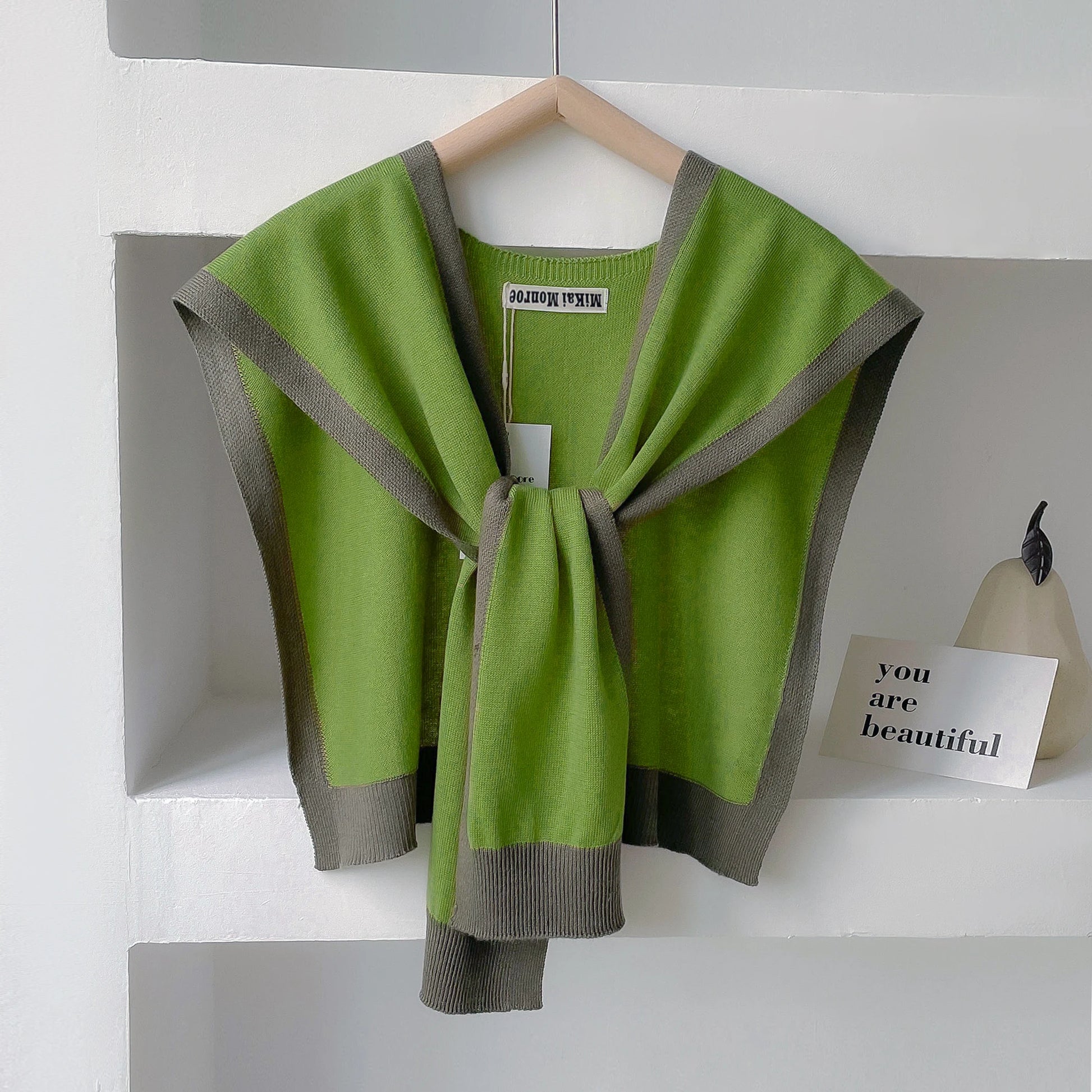 Spring & Autumn Stylish Elegant Knitted Shawl