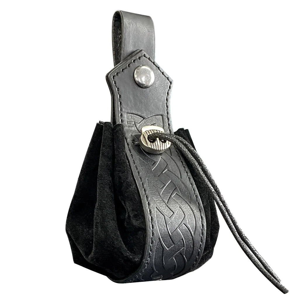 Medieval Knight Waist Pouch Belt Set
