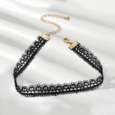 Vintage Choker Lace Necklace for Women
