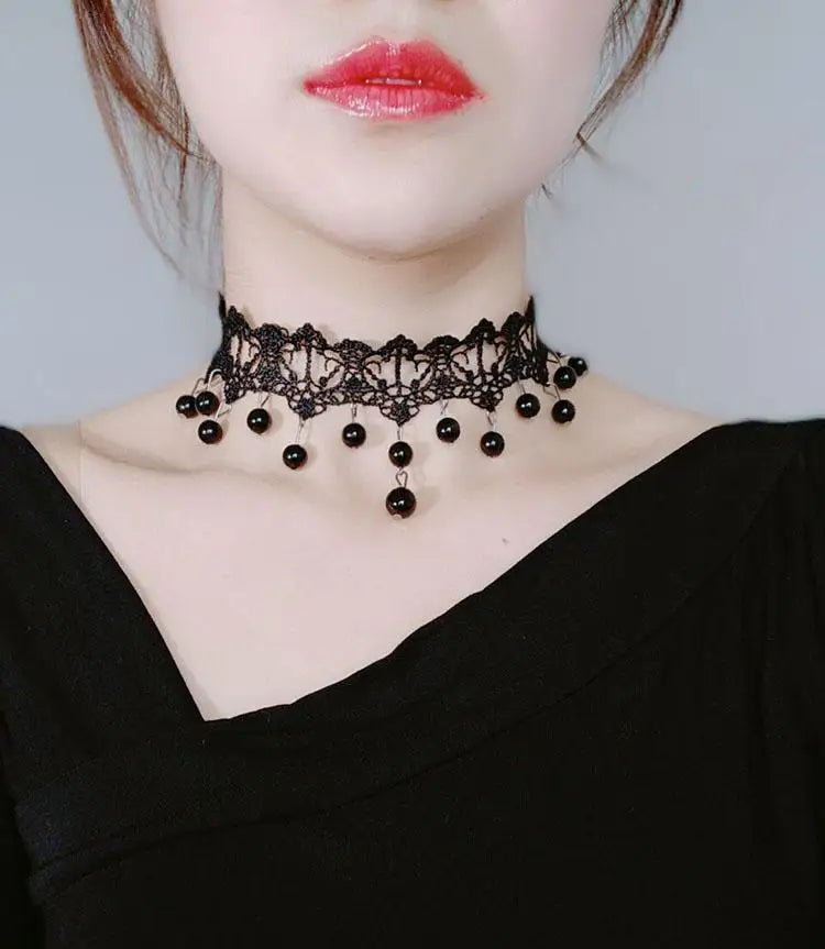 Vintage Choker Lace Necklace for Women