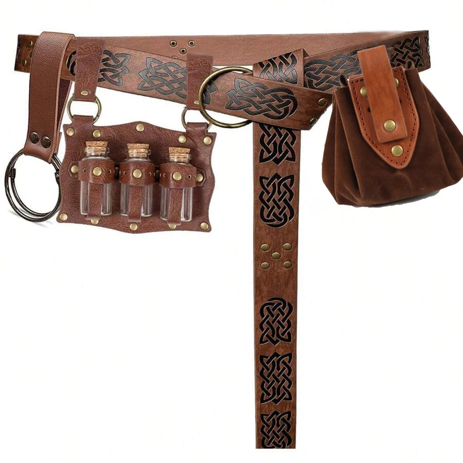 Steampunk Belt & Magic Bottle Waist Bag