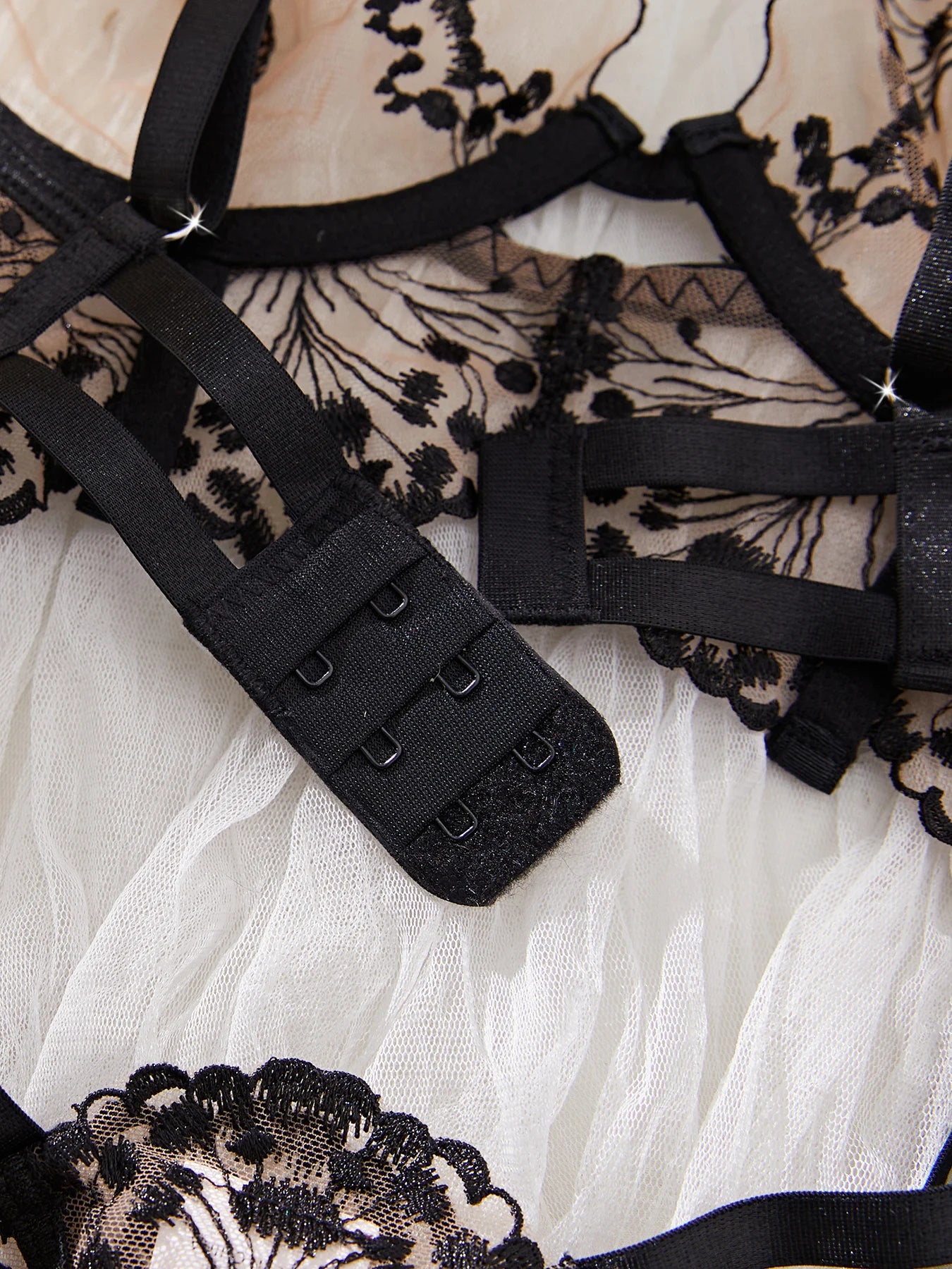 Romantic Floral Sexy Underwear Set