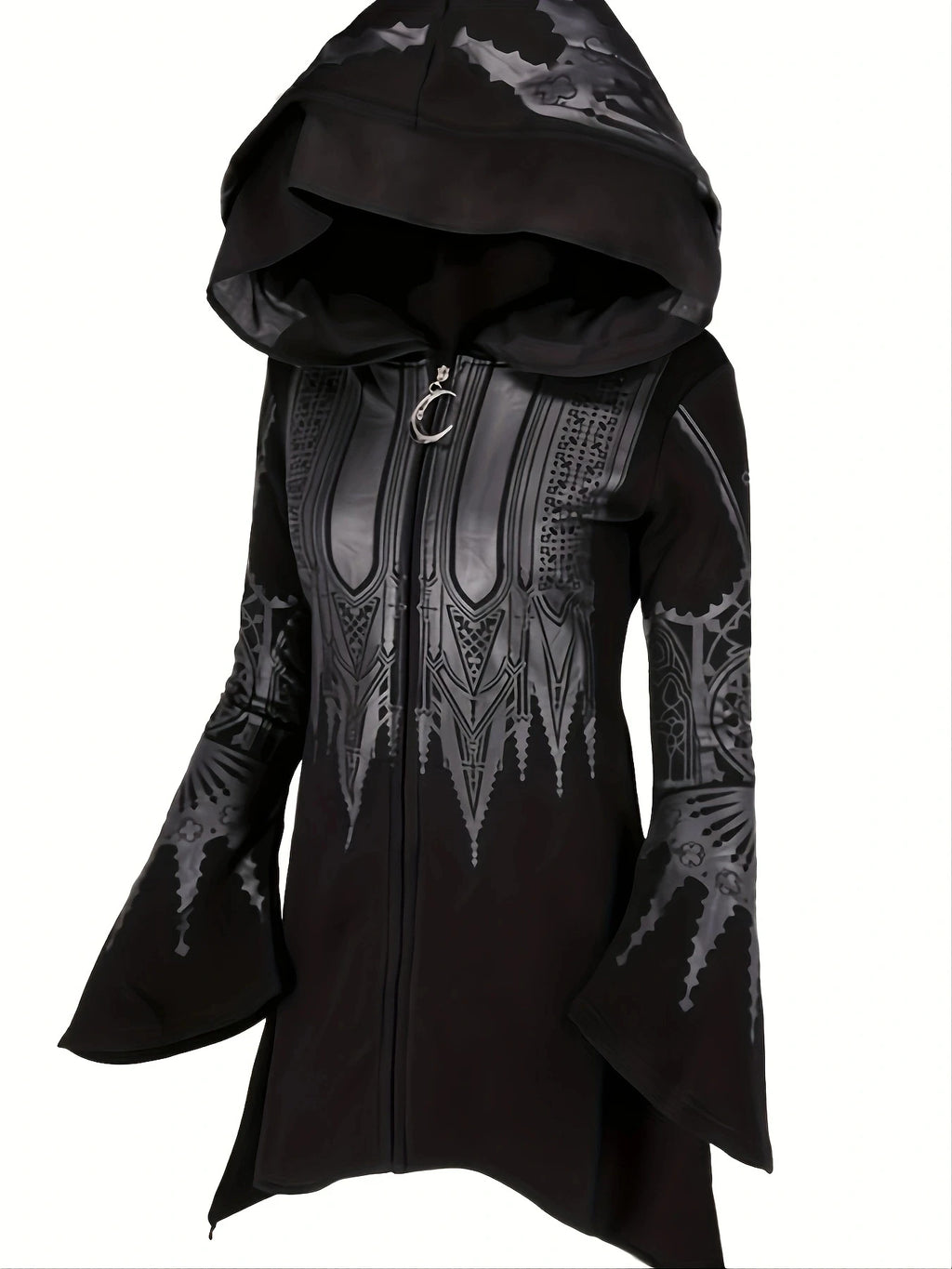 Chic Womens Punky Gothic Hoodie