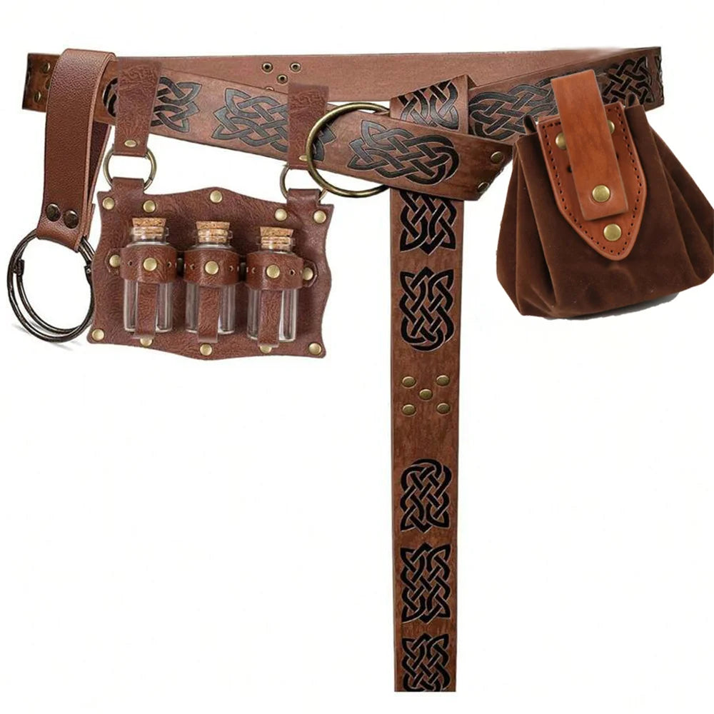 Steampunk Belt & Magic Bottle Waist Bag