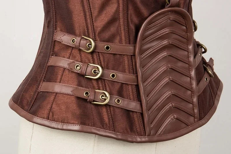 Stylish Steampunk Bustier Corset