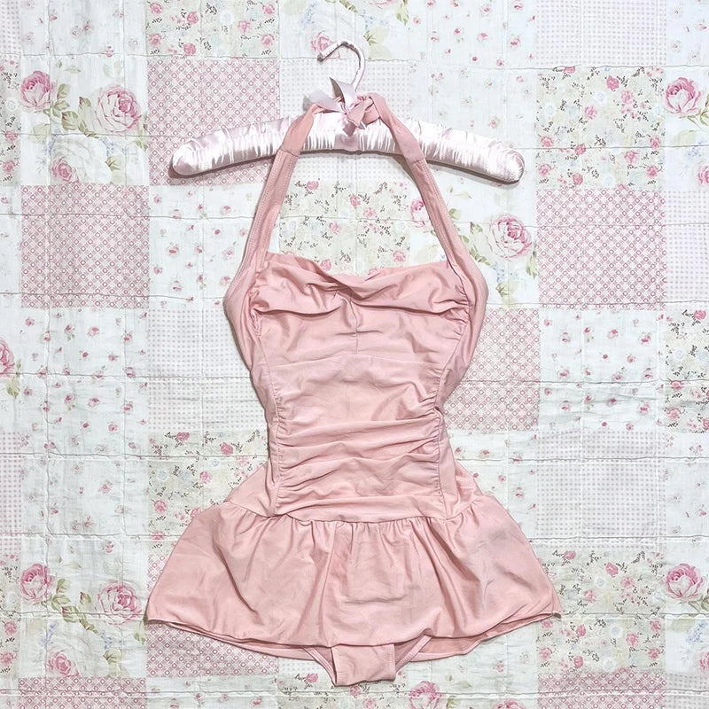 Chic  Lace Steampunk Gothic Mini Dress