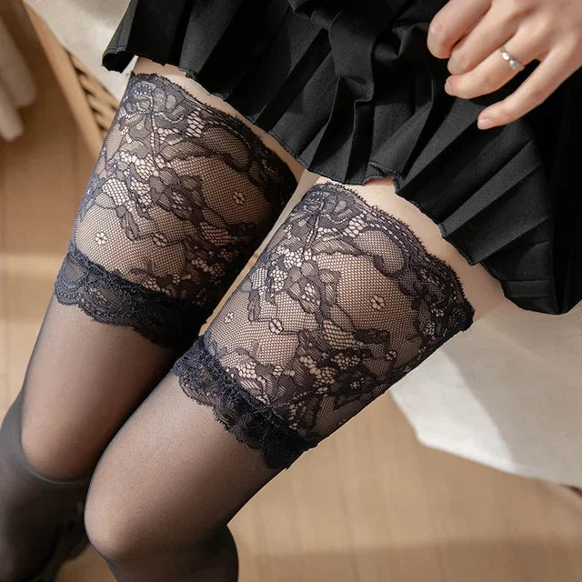 Women's Lace Sheer Pantyhose