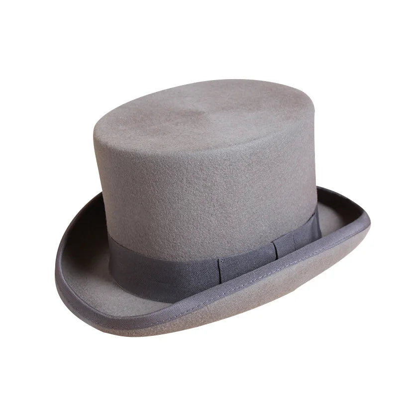 Magician Cylinder Steampunk Unisex Elegant Hat